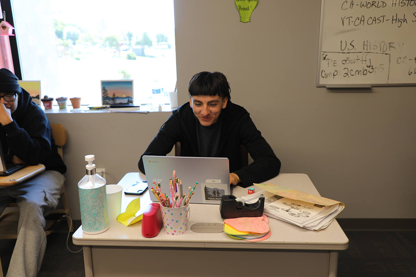 Student in Classroom